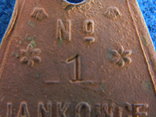 №1. Собачий жетон із раритетним номером (p.Tarnopol/jankowce), фото №9