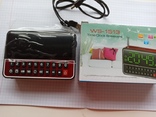 Портативная колонка Wster WS-1513(радиоприёмник,мп-3 плеер,.часы с таймером и будильником), фото №5