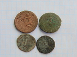 4 бронзовые монеты рима, фото №3