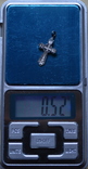 Крестик серебро 84 ( 0,52 г.), фото №9
