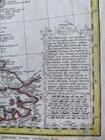 Карта Венгрии из атласа Хомана XVIII век., фото №3