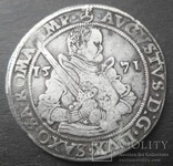 Рейхсталер 1571,  Саксония , Август (1553-1586 ), фото №7