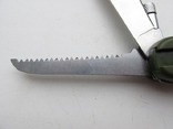 Нож многофункциональный(+ ложка,вилка,фонарик), фото №5