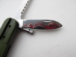 Нож многофункциональный(+ ложка,вилка,фонарик), фото №6