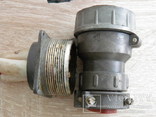 Разъём, цилиндрический низкочастотный соединитель 2РТТ40Б3Ш21, фото №6
