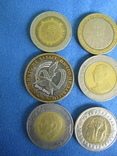 Монеты стран мира 12 шт. биметалл., фото №4