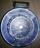 Пластиковая медаль с надписью "Чемпион",под наградную ленту.+*, фото №3