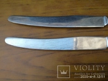 Ножи столовые 1953 г 2шт, фото №5