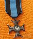 Польский крест военного ордена MILI TARI VIR TUTI ( копия), фото №2