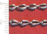 Браслет цепочка серебр 925 пр 1,98 гр длин 21,5 см, фото №6