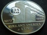 Ноордам Аляска Корабль монетовидный жетон 125 лет Holland America Line 1998, фото №3