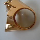 Кольцо массивное сердце в стиле Cartier, фото №5