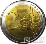 Памятная  монета Германия,2 евро к ЧМ 2006,реплика,ГМ40, фото №2