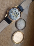 Часы швейцарские хронограф SUISSE Золото 0.750, фото №9
