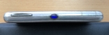 Серебряный портсигар 84 пробы с синим камнем, фото №6