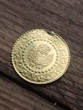 Золотые монеты Турции 25 куруш Ziynet, фото №4