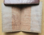 Паспорт, удостоверение шофера с Победой и др. обложки. Кожа, фото №7