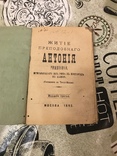 Жизнь Преподобного Антония римлянина 1892г, фото №3