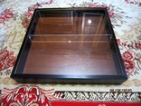 Коробка за ювелирных украшения дерево стекло 60 x 60 cm, фото №3