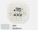 Мощный LED светодиодный модуль плата на 220в для лампа 38вт АС 220v 38w, фото №3