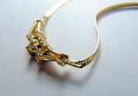 Золотое колье с сапфирами и бриллиантами, фото №7