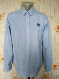 Рубашка бело-голубая полоса TOMMY HILFIGER коттон р-р М(маломерит), фото №2