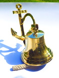 1841 - Морской колокол - Рында - Бронза - Германия - колокольчик, фото №3