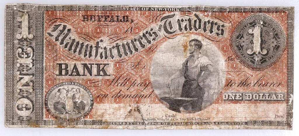 Банкнота номіналом 1 долар