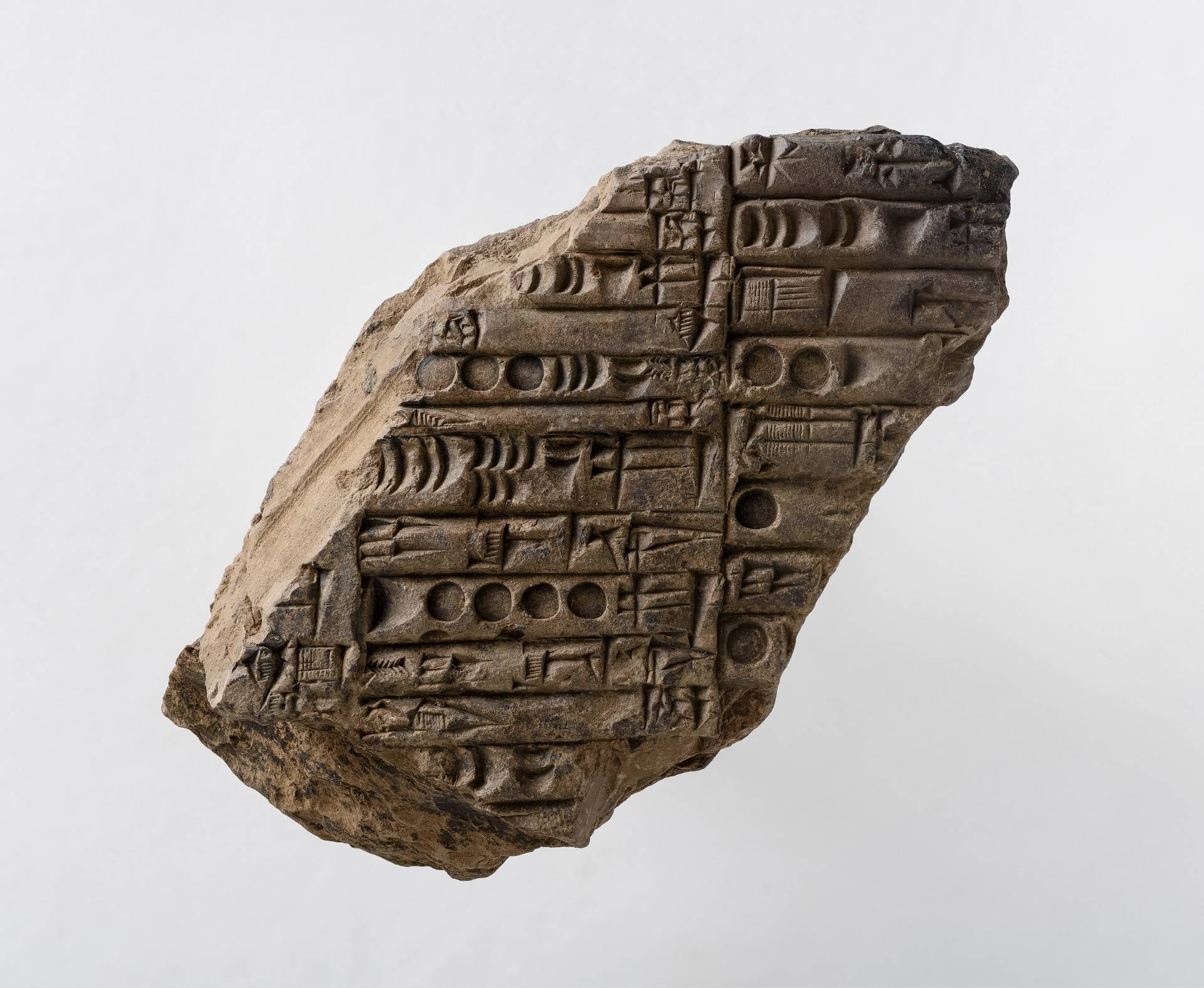 One of the 200 cuneiform tablets found. Girsu Project