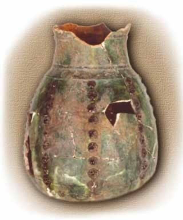 A ceramic artifact from the times of Kyivan Rus.