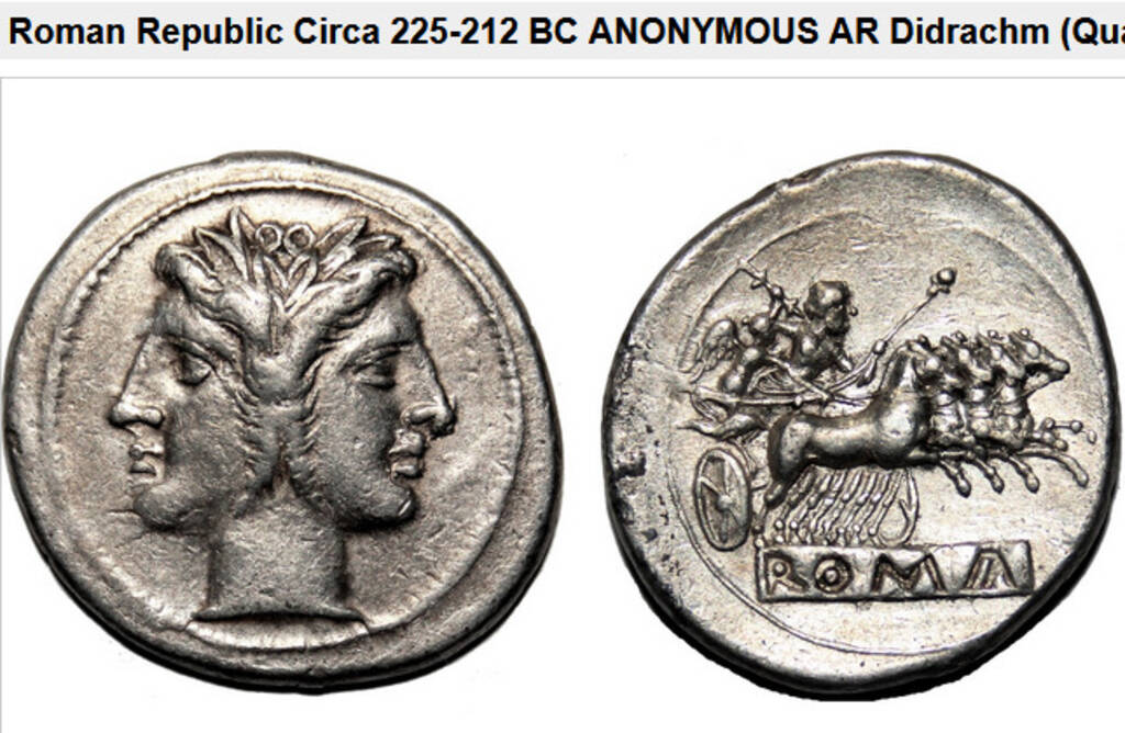 Didrachm from the Second Punic War