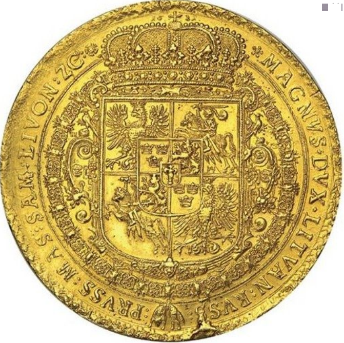 100 дукатів, Сигізмунд III, 1621 рік