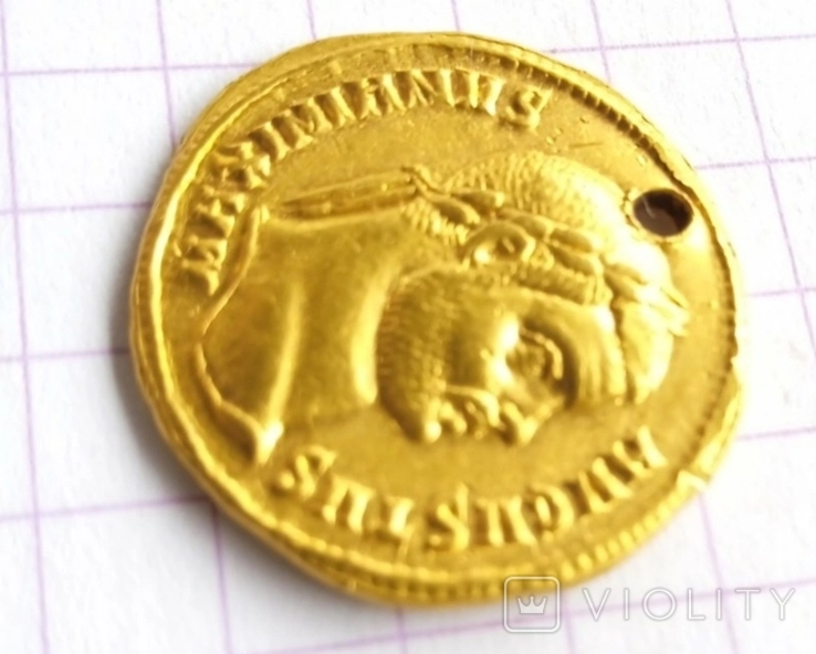 Aureus Maximian, 286 - 305,, Cyzicus Mint