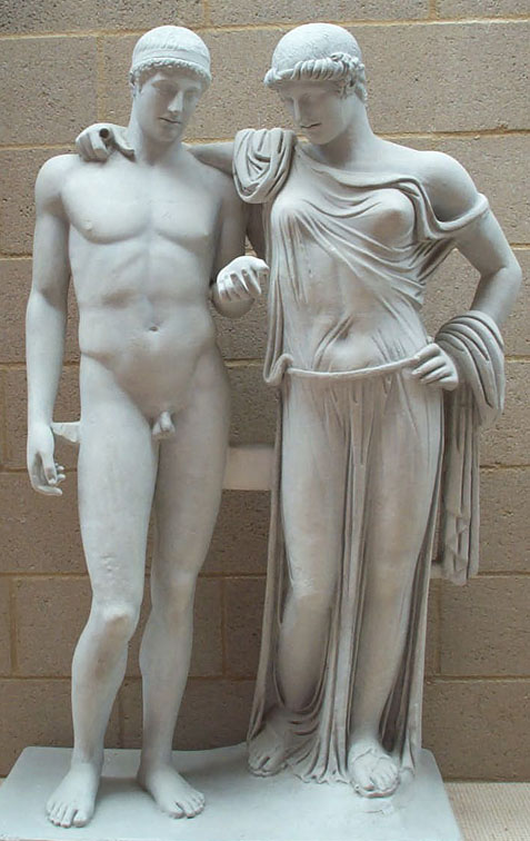 Orestes and Electra, 1 st. BC, Museum of Naples
