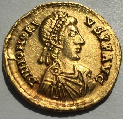 Solidus of Honorius