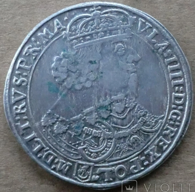 Річ Посполита, Владислав IV, талер коронний, 1647 р.