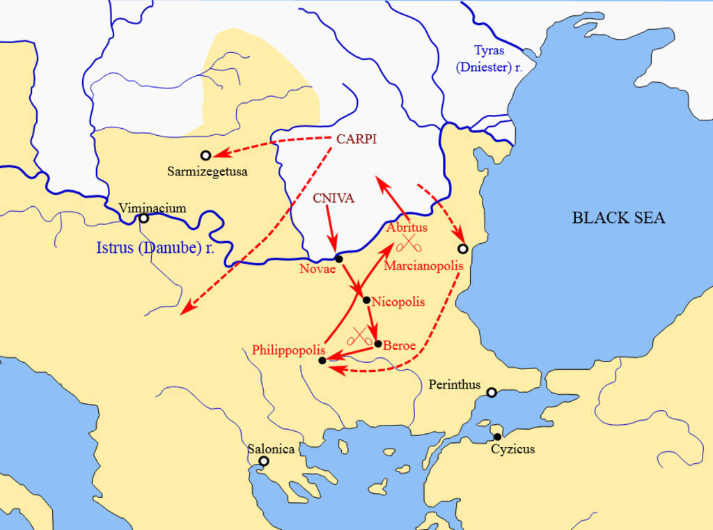 Війна з готами у 250–251 роках