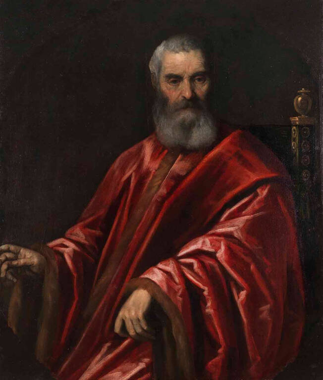 Portrait of the Doge Francesco Erizzo, work by Bernardo Strozzi