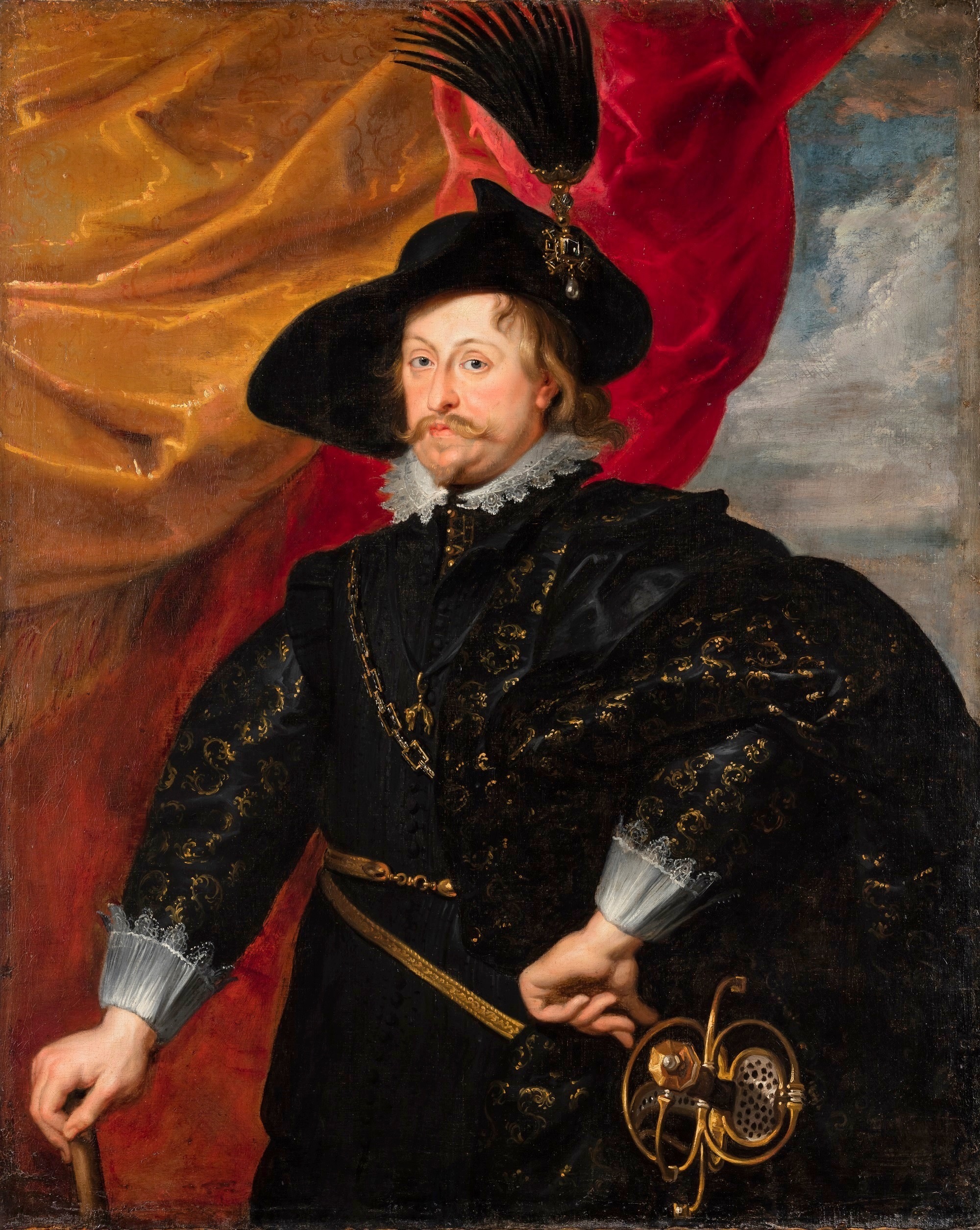 Портрет Владислава IV роботи  Пітера Пауля Рубенса 1624