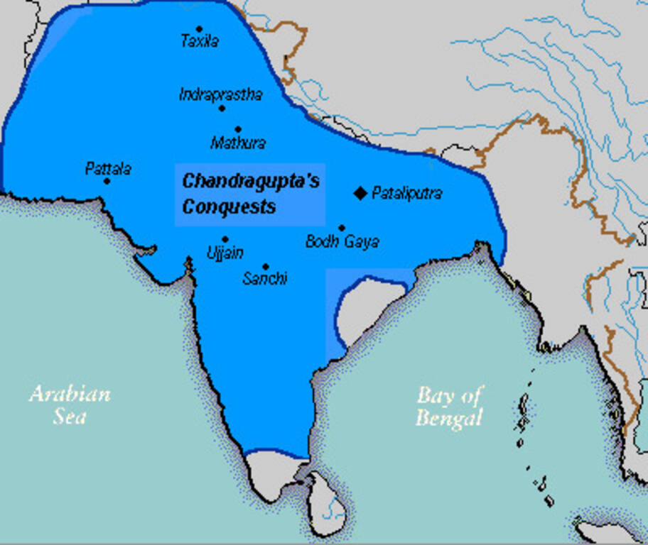 Mauryan Empire before Kalinga  war
