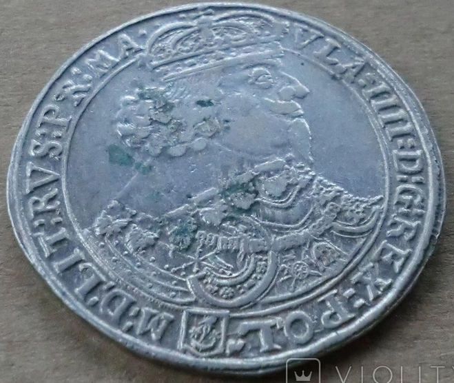 Polish-Lithuanian Commonwealth, Vladislav IV, crown thaler, 1647