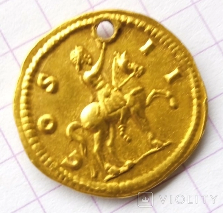 Ауреус Максиміана, 286 – 305, монетний двір, Кізік