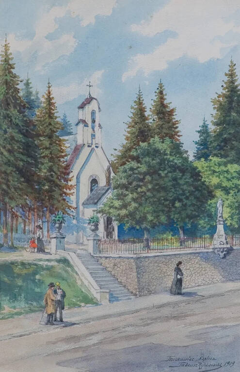 Chapel in Truskavets, 1909