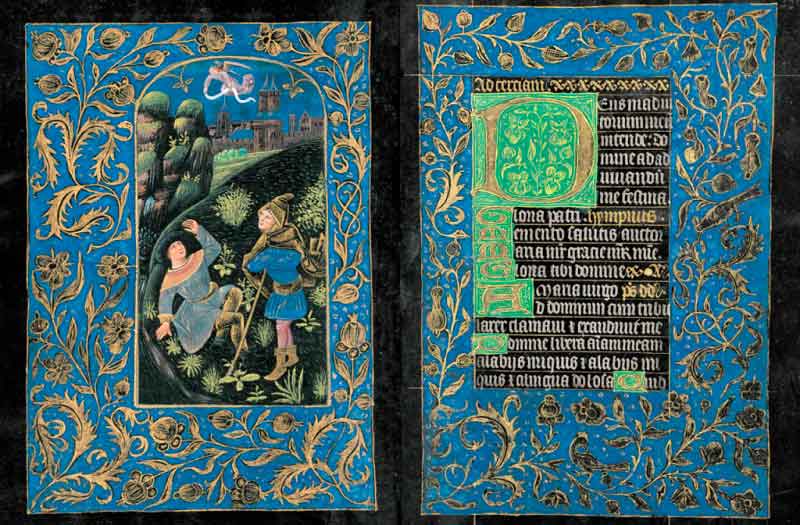 Black Book of Hours 1475-1480, Morgan Library, New York