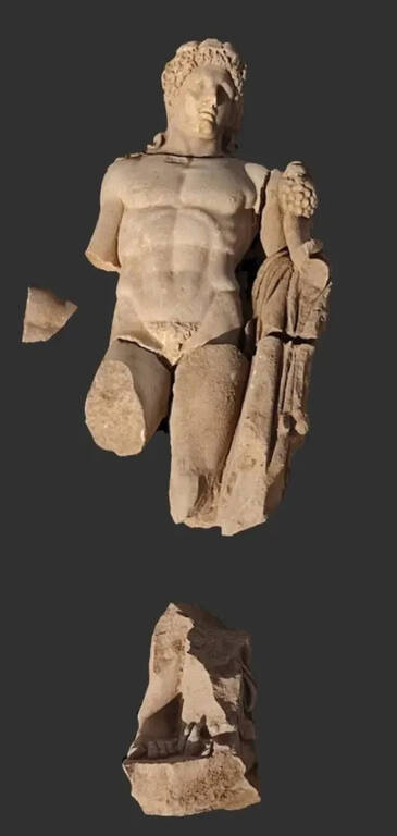 Мармурова статуя юного Геракла