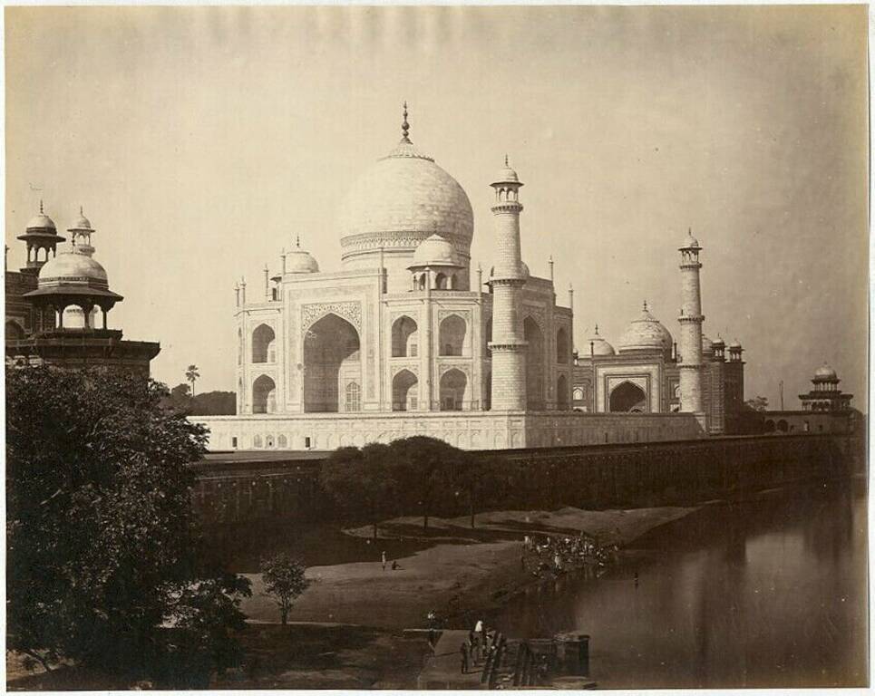 Тадж-Махал, Індія, альбуміновий відбиток, 1870-80 рр.