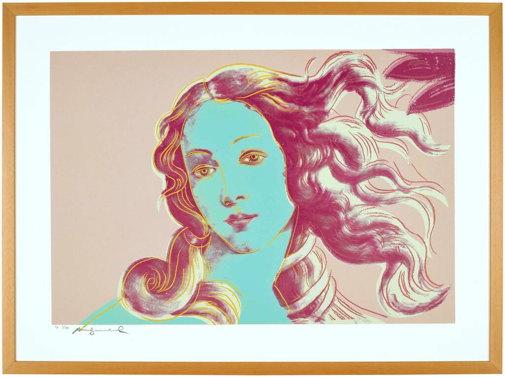 Венера» Энди Уорхола выставлена на аукцион Sothebys - Журнал Violity