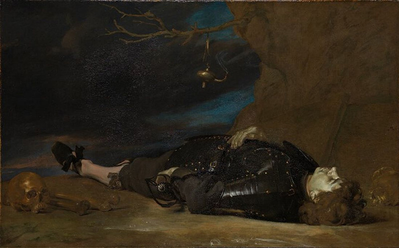 Невідомий італійський художник. Мертвий воїн. 1630-ті роки