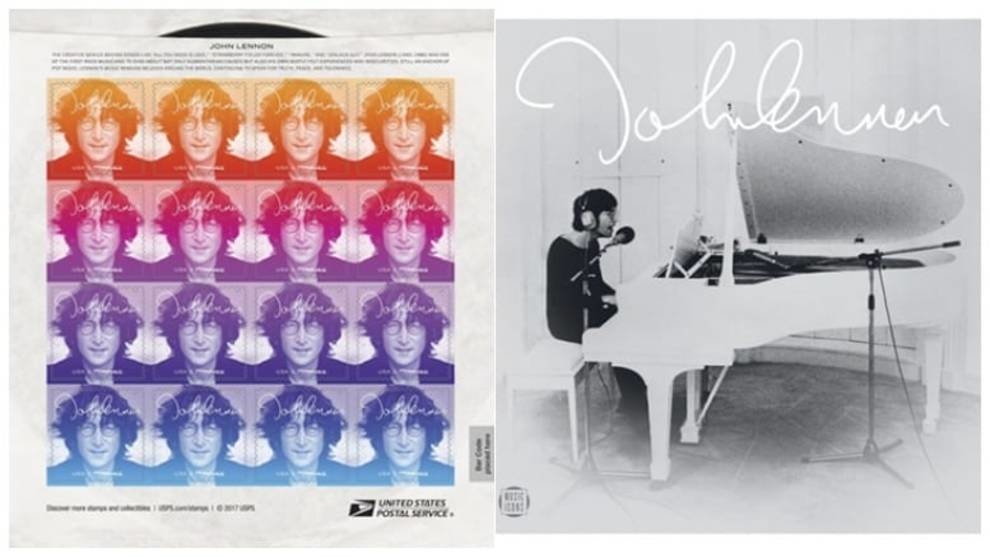 В США выпустили почтовые марки, посвященные Джону Леннону