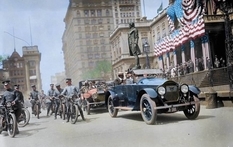 100-year-old photos of New York in color